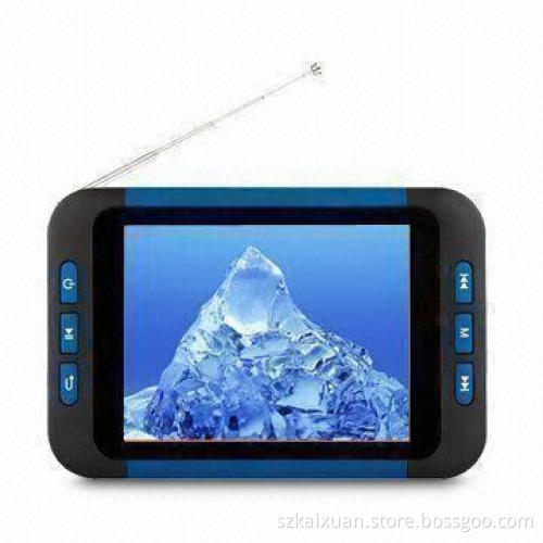 MP4 Player, Supports 4GB Micro SD Card Memory and FM Radio Function, Built-in Speaker
